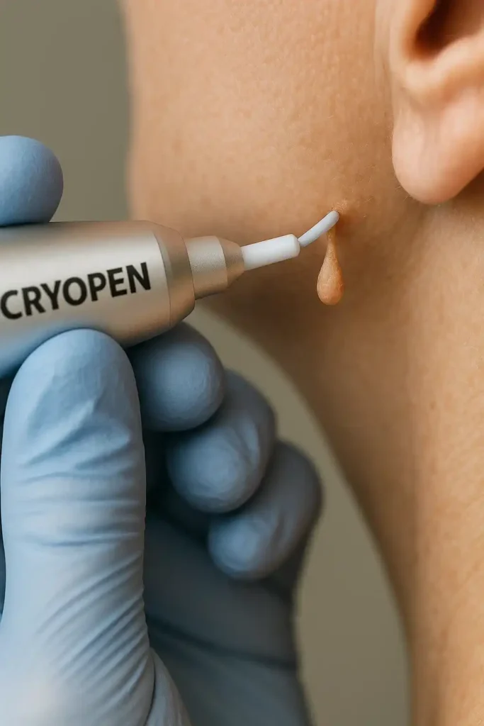 Cryopen for skin tags removal Shepperton speak to our team today!