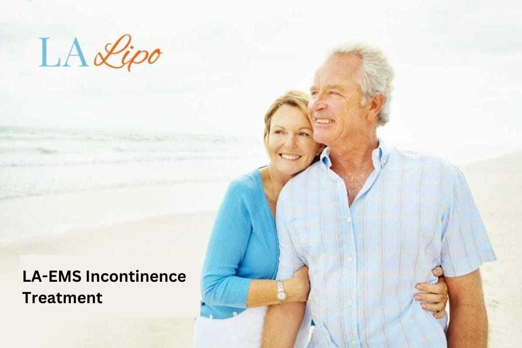 happy couple after treating stress incontinence Shepperton speak to our team today.